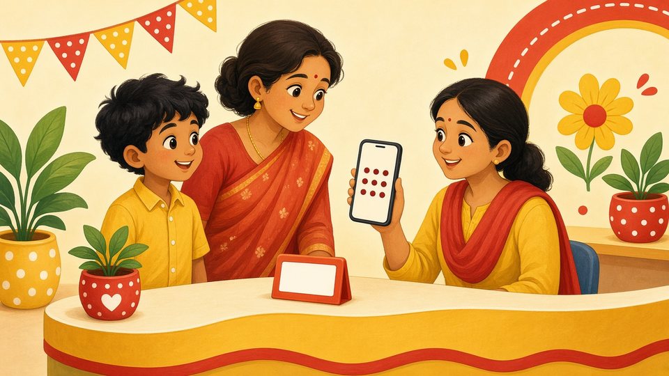 Register with name and mobile OTP
